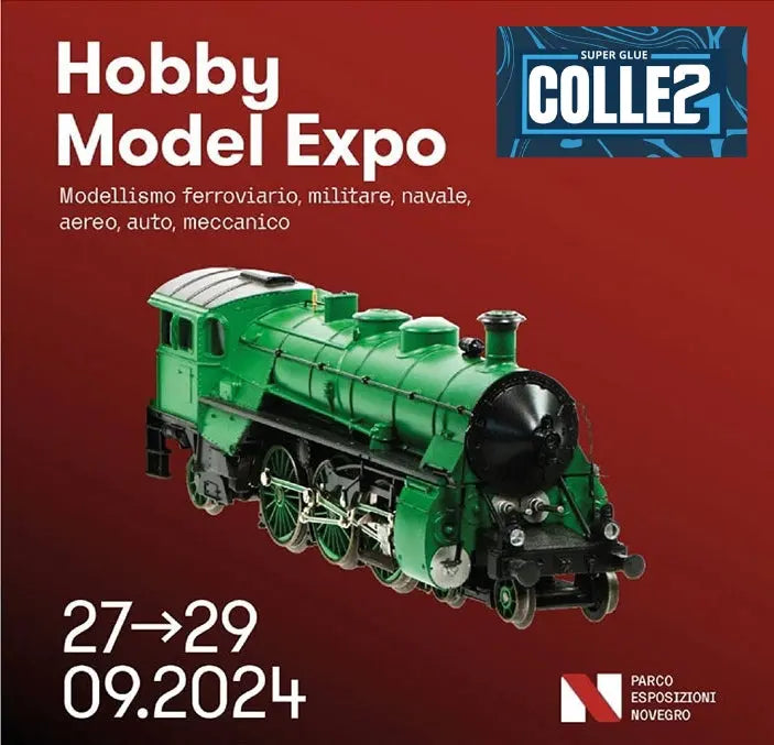 Découvrez Colle 21 au Novegro Hobby Model Expo à Milan ! - Super Glue Colle 21