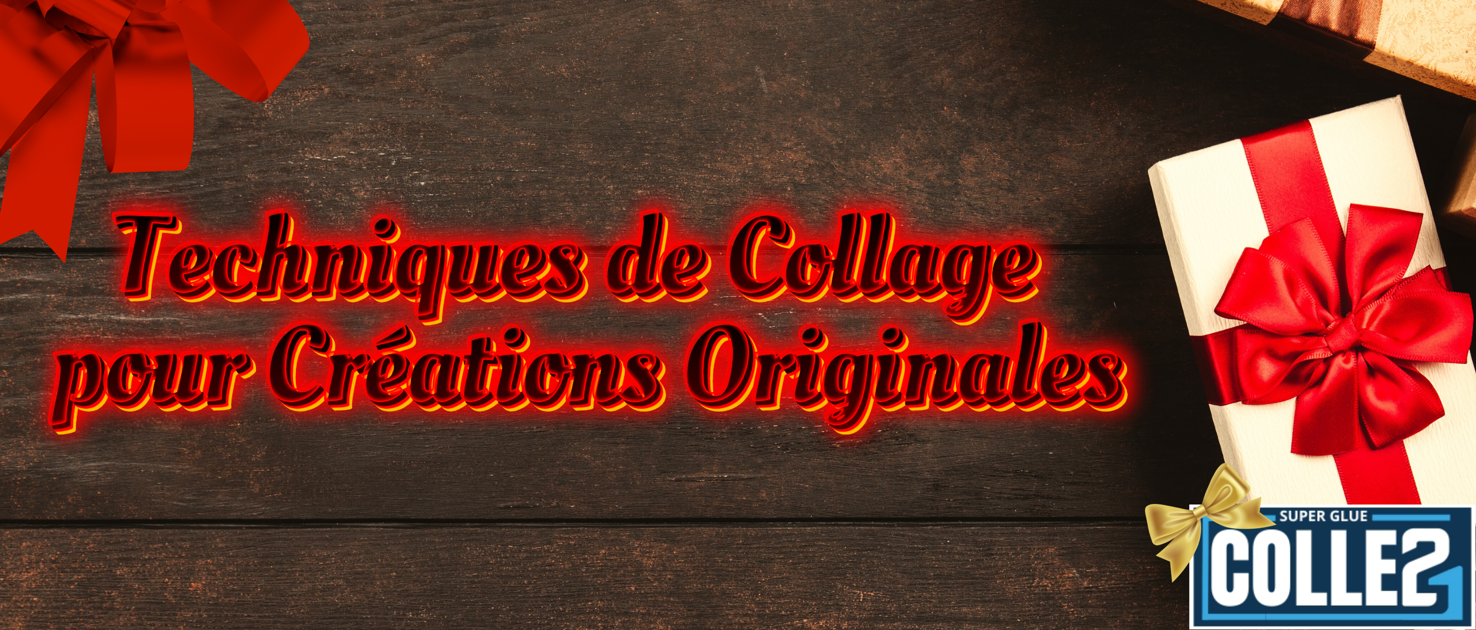 Projets DIY de Noël : Techniques de Collage pour Créations Originales