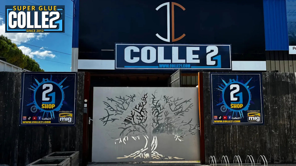 Boutique officielle SUPER GLUE Colle21 : bien plus qu’une simple colle