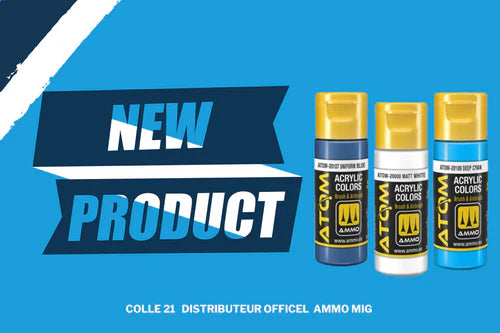 Découvrez Atom Color par Ammo Mig, Disponible chez Colle21