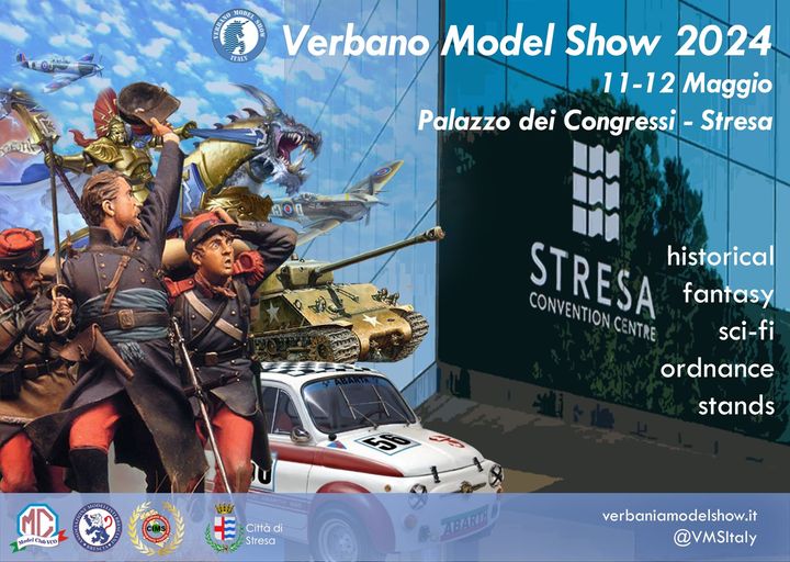 Verbano Model Show 2024, Palazzo dei Congressi, Stresa, 11-12 mai 202