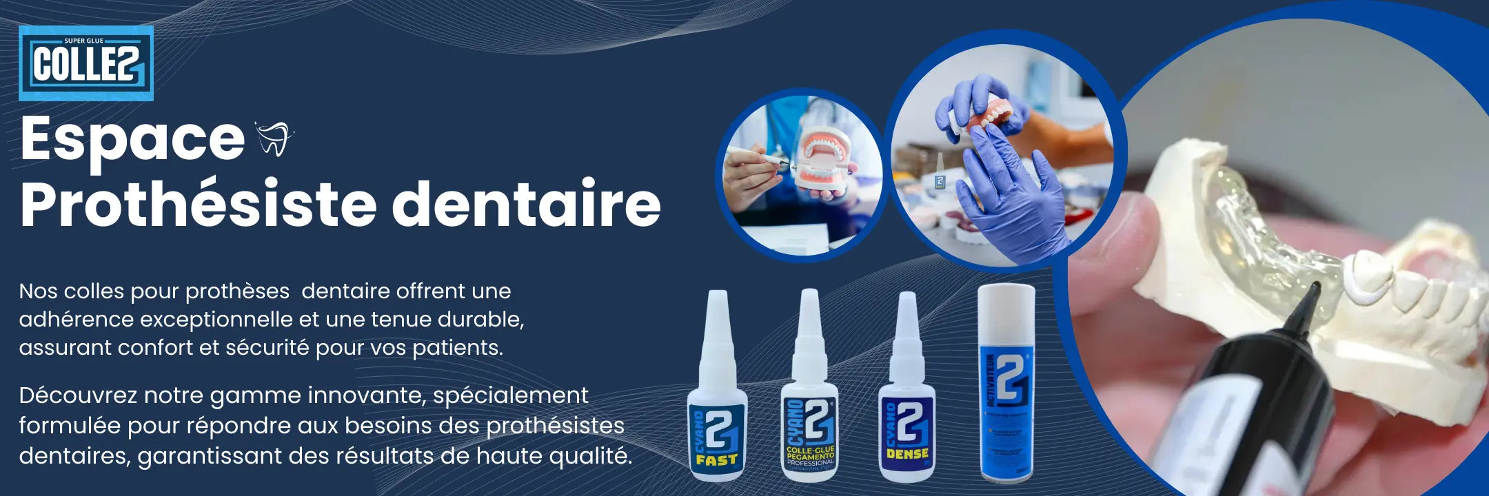 Superglue-Prothésiste Super Glue Colle 21
