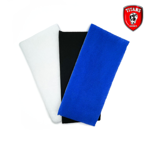 Filtres pour cabine de peinture Titans Hobby TTH046 ; Ensemble de 3 filtres - Filtres pour cabine peinture, filtre pour modélisme, filtre pour bricolage