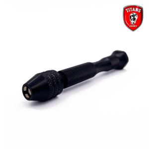 Mini precision drill with non-slip handle Titans Hobby TTH052; Mini drill for 0.3 to 3.4 mm drills - modelism drill, DIY drill.