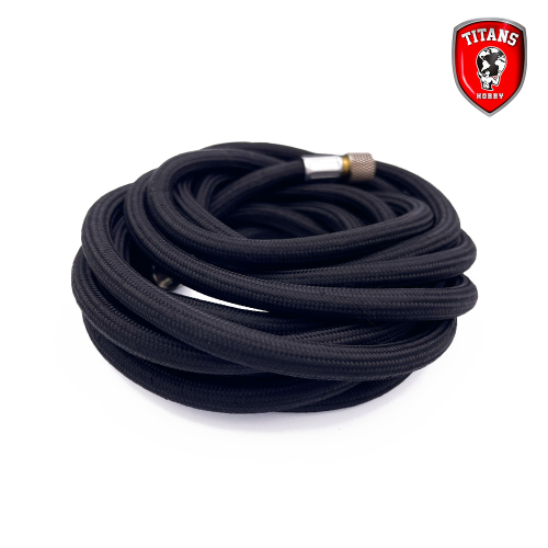 TITANS HOBBY : Tuyau connecteur dia.7,5x4,5mm - 1,8mt , adaptateur G1/8xG1/8 TTH047