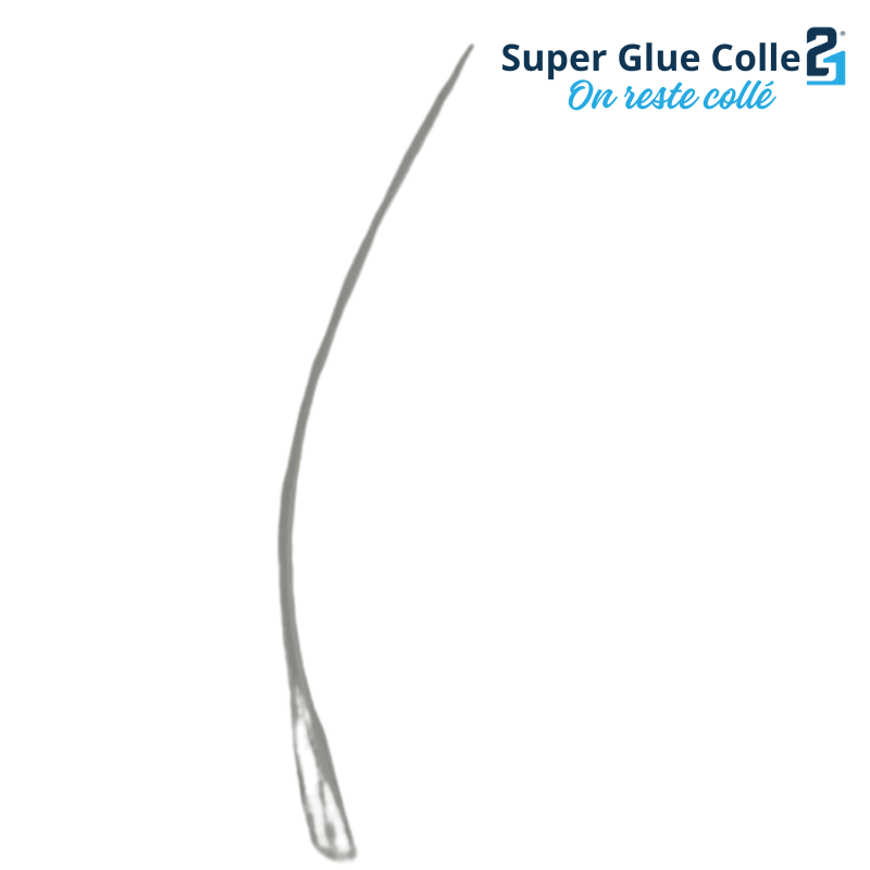 100 Cannucce di precisione trasparenti per colla Super Glue cianoacrilato Colle21. Cannucce trasparenti in polietilene con diametro 22GA per colla ciano, cannucce per  un'applicazione precisa.