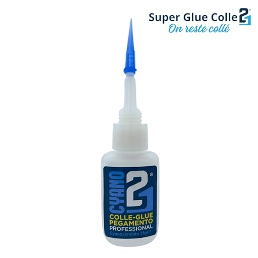 10 CANULES de précision en POLYETHYLENE - Diamètre 22GA By Colle21. Canules compte-gouttes pour flacon de Super Glue Colle21, canules pour le modélisme et le bricolage