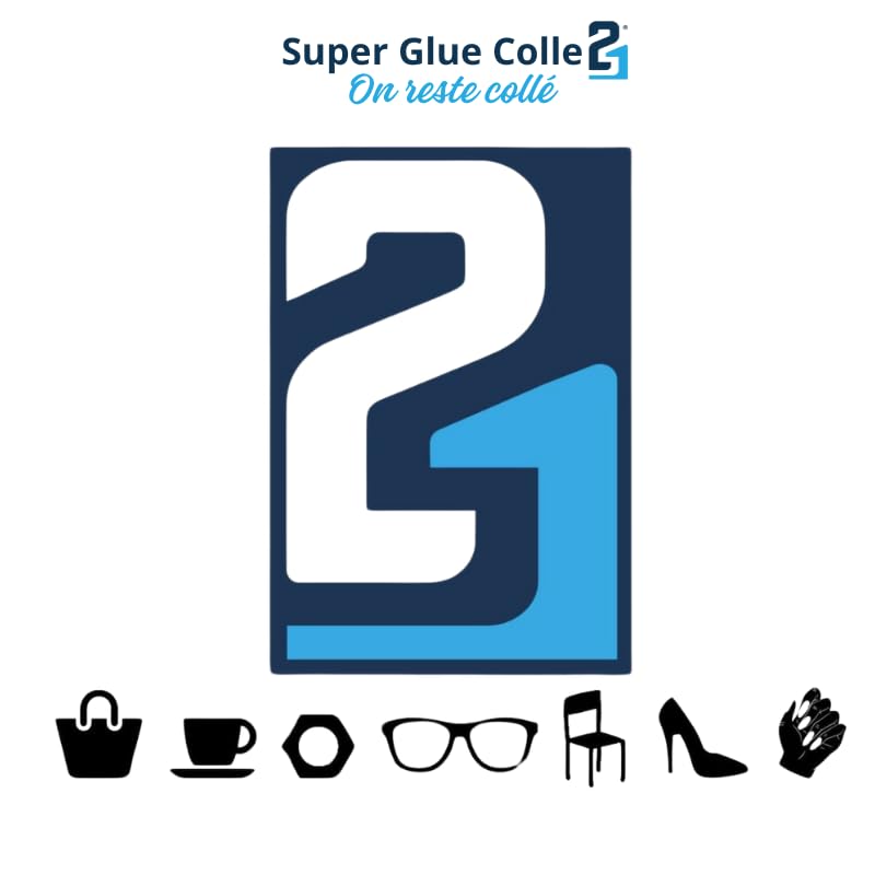 Kit Super Glue Cyano Black Colle 21  & Activator 21 For Cyanoacrylate