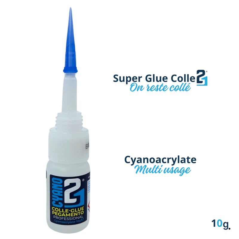 Colle21 Super Glue Cyano & Filler Kit.