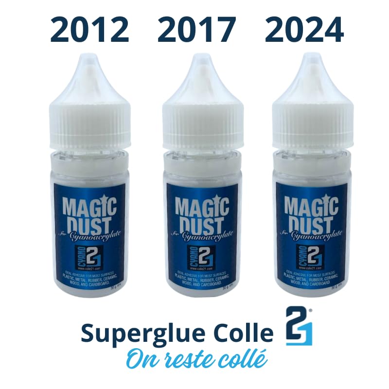  Polvere di Vetro Magicdust e Lima21 per colla ciano by Super Colla Colle21 - polvere di vetro per colla ciano e lima abrasiva.  polvere di vetro ideale per modellismo e fai -da -te.