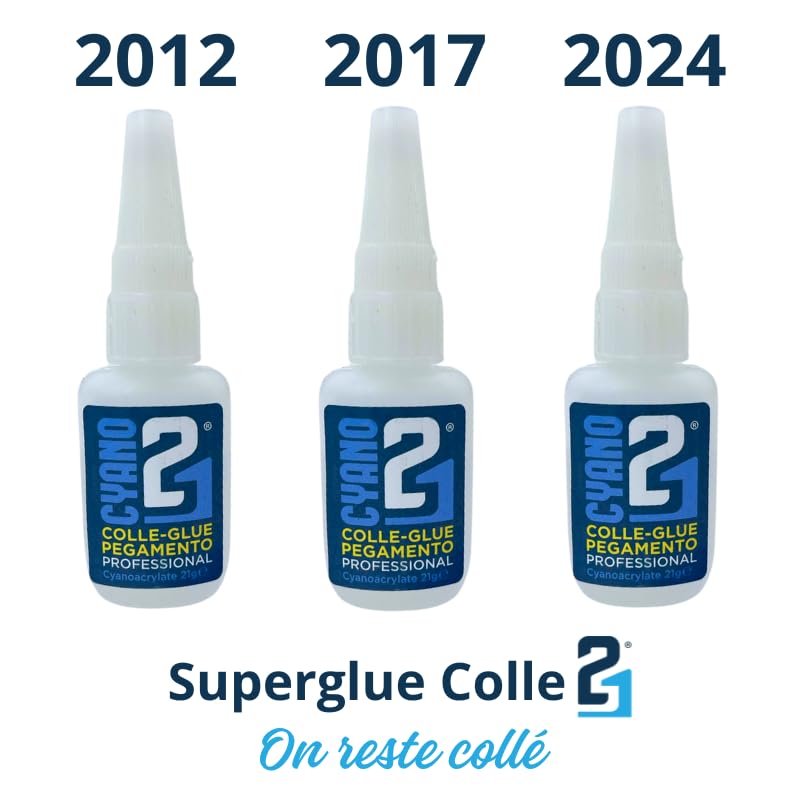 Super Glue KIT ACTI Colle 21. Set de collage multi-usage, Super Glue Colle21+Activateur pour colle cyanoacrylate, Colle IDEAL POUR LE MODELISME & LE BRICOLAGE.