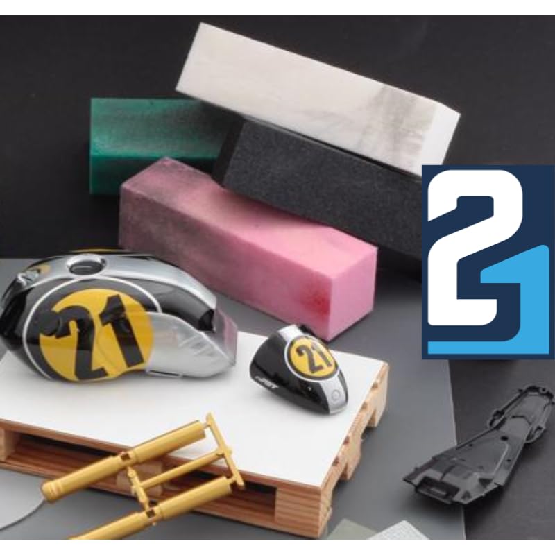 KIT BASE Colle21 Multi-usage - 1 Cyanoacrylate Superglue Colle21 - 1 MagicDust21 poudre de remplissage - 3 Limes Abrasives pour le ponçage - Kit pour le modélisme, Kit pour le Bricolage, Kit pour DIY