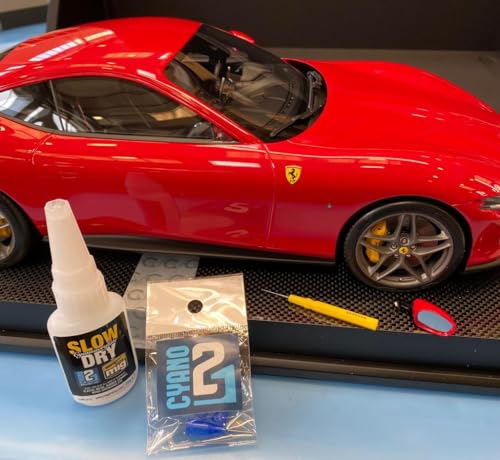 Super Glue Colle 21 SLOW DRY 21g.  by Ammo Mig, Colle Extra Forte Cyanoacrylate  - Colle Cyanoacrylate, Colle fort pour modélisme, colle pour bricolage.