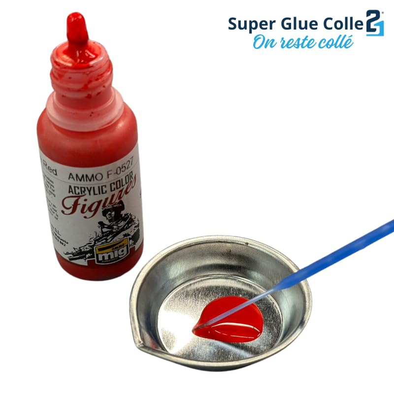 10 STYLET applicateur en polyéthylène de précision pour Superglue Colle21, Stylet Colle21, stylet pour Cyanoacrylate, stylet pour bricolage, stylet pour modélisme, stylet pour DIY.