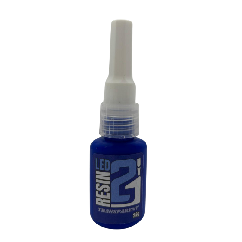 Colla Resina UV Led by Colle21 - Resina Trasparente + Lampada Uv Led per modellismo, resina per il bricolage.