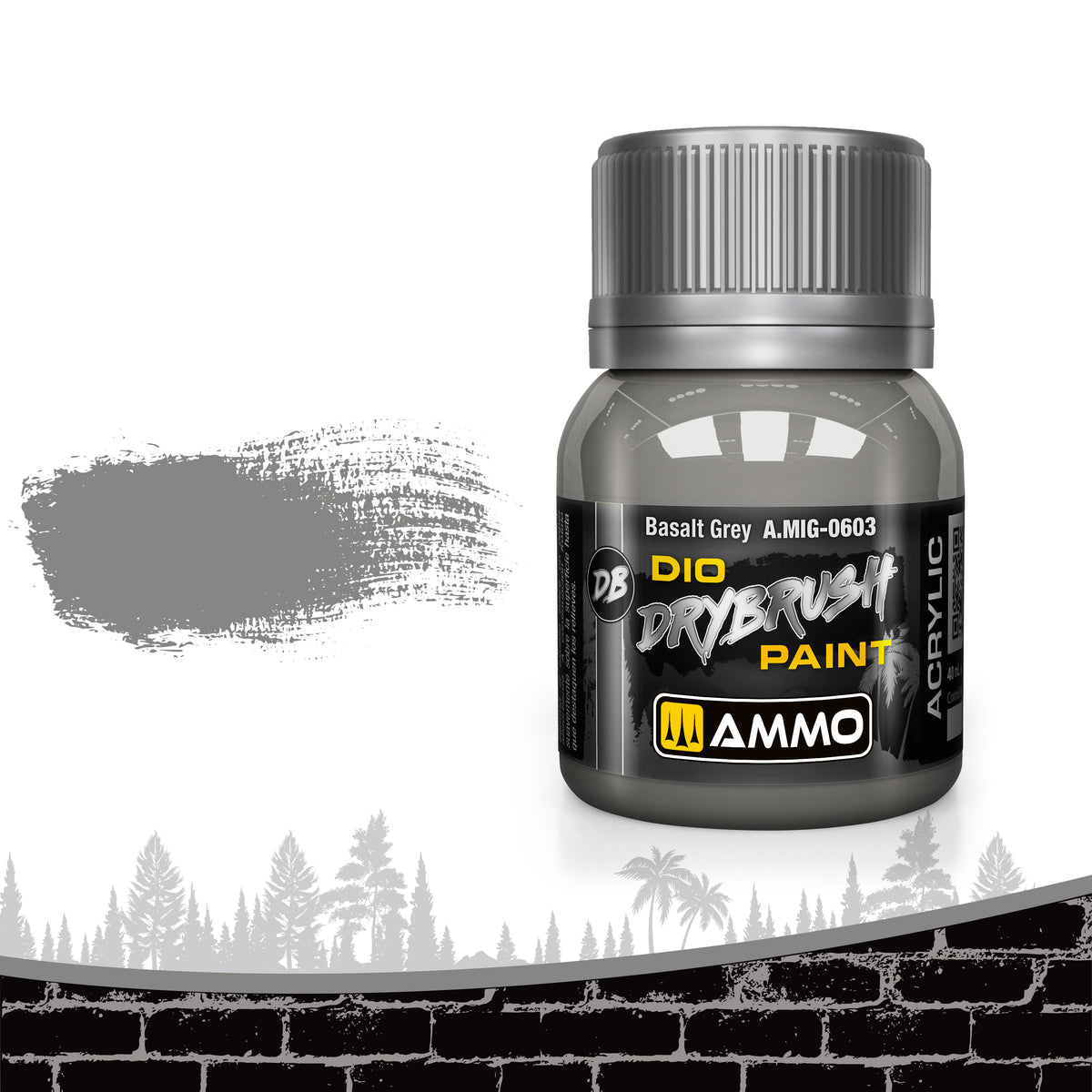 DRYBRUSH Grigio basalto - AMMO di Mig Jimenez