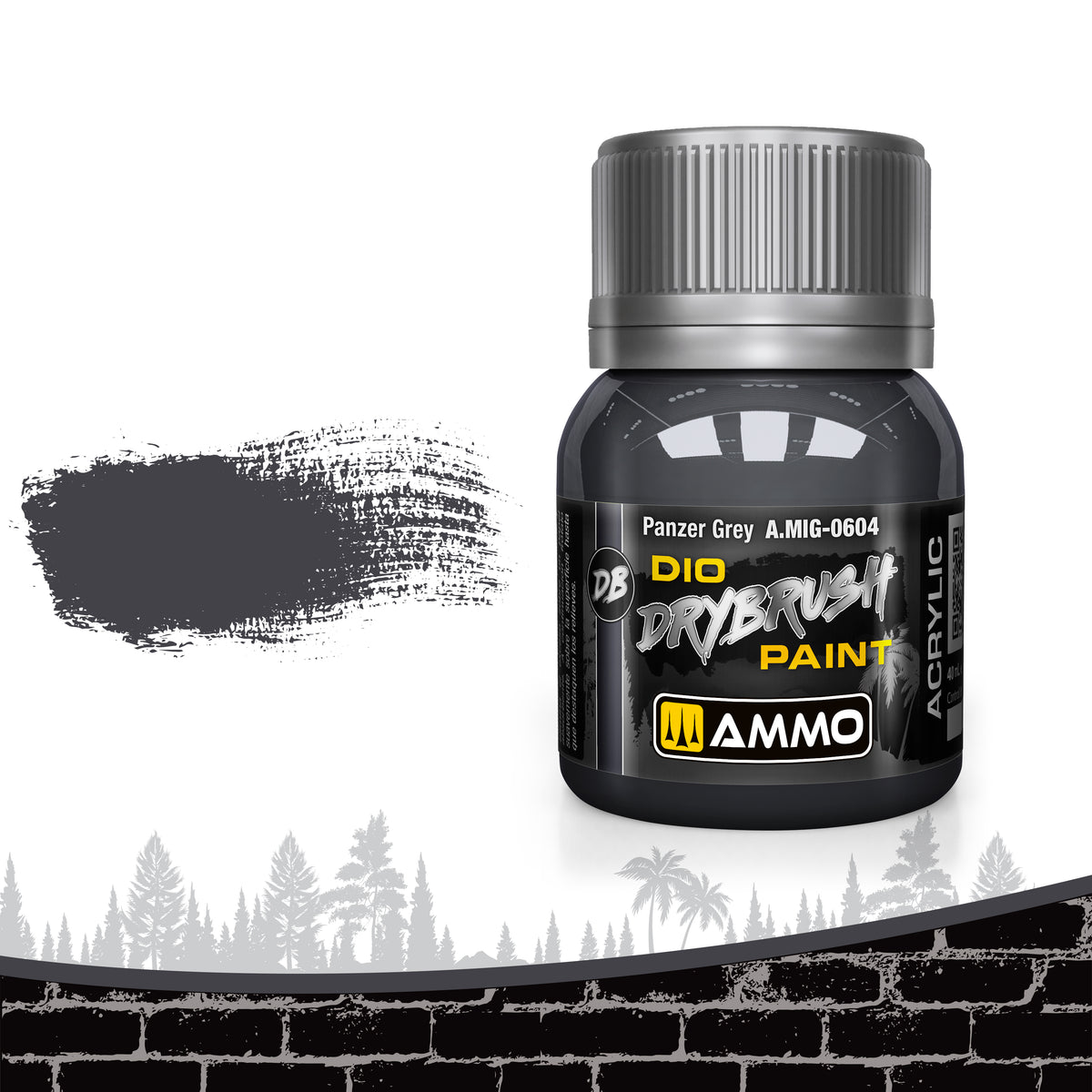 DRYBRUSH Panzer Gray - AMMO by Mig Jimenez