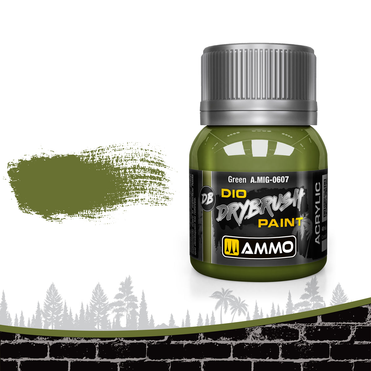 DRYBRUSH Verde - AMMO di Mig Jimenez