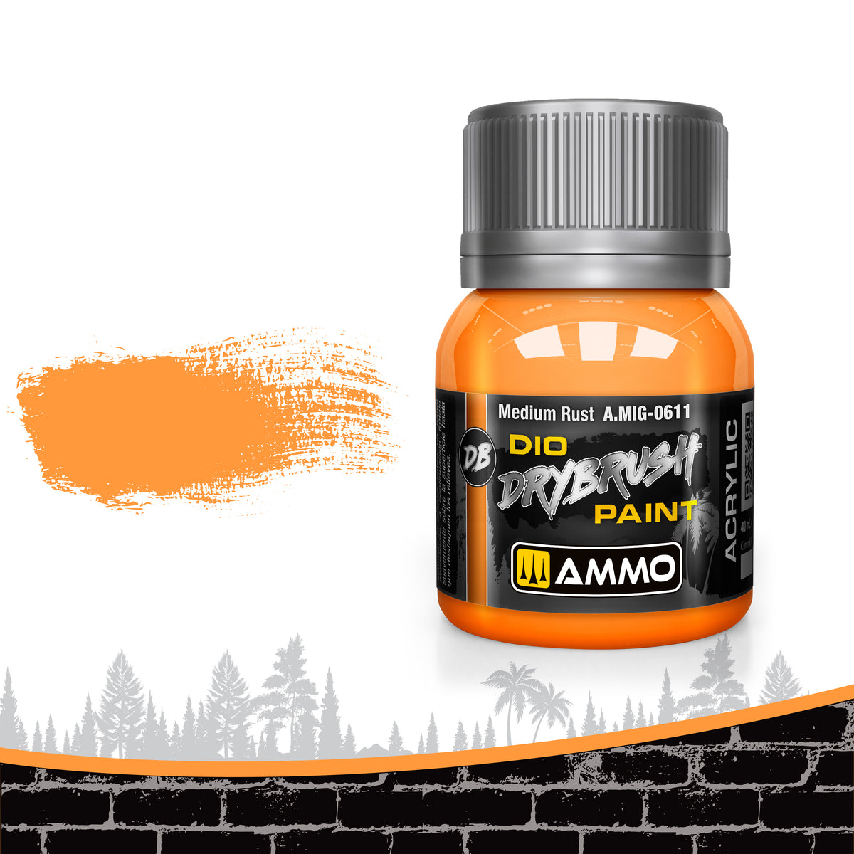 DRYBRUSH Medium Rust - AMMO by Mig Jimenez