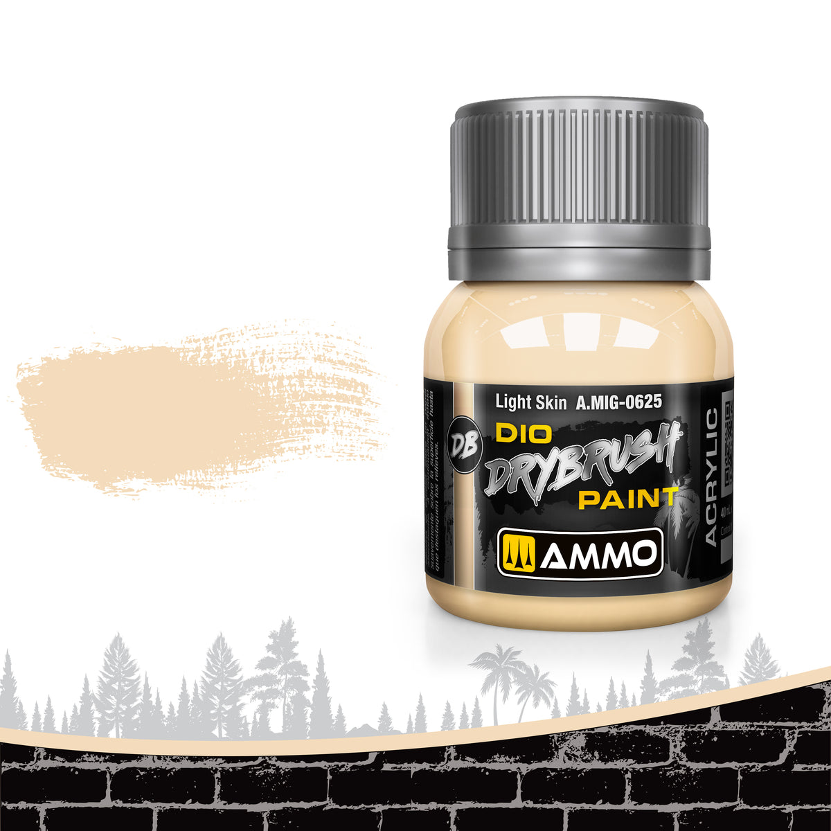 DRYBRUSH Light Skin - AMMO by Mig Jimenez