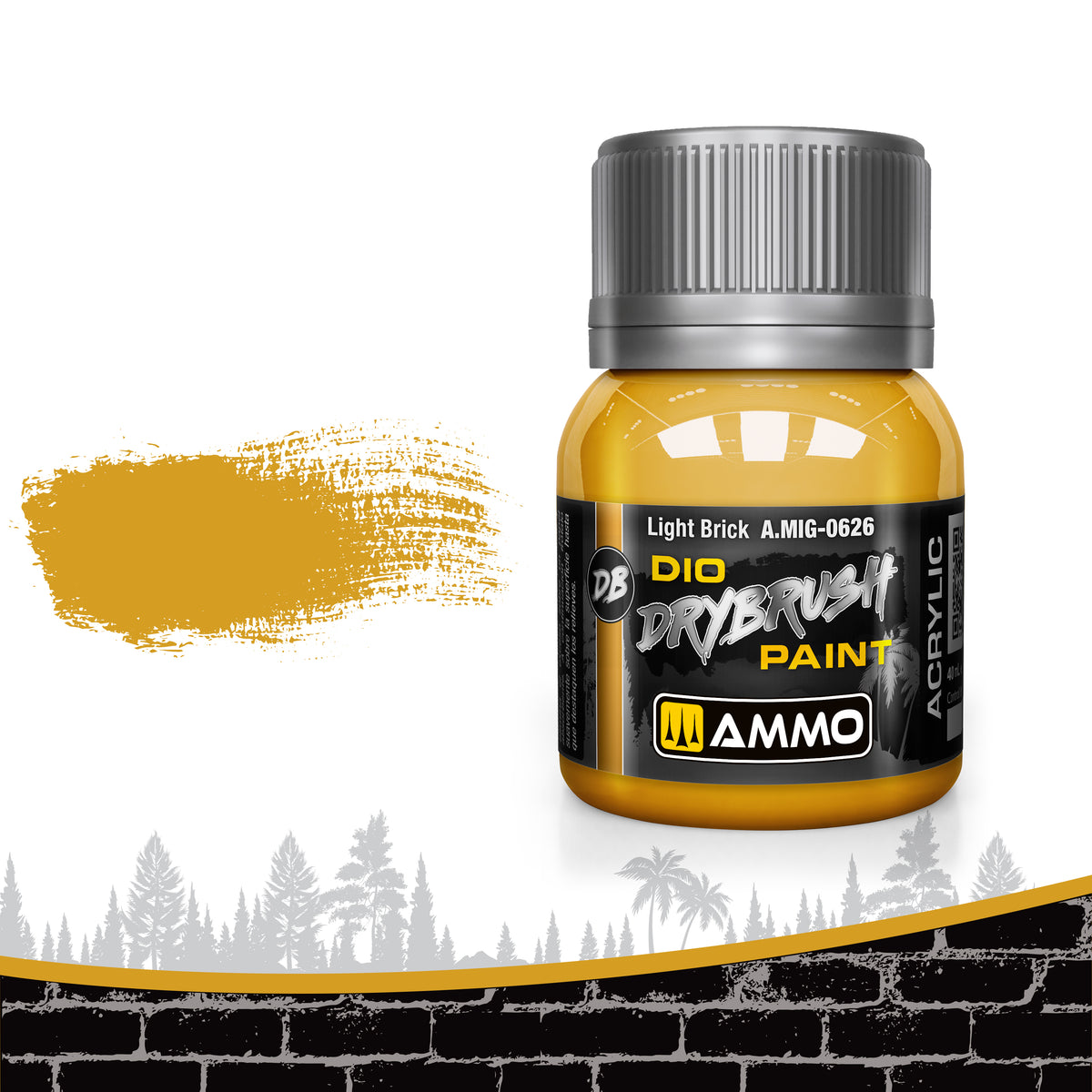 DRYBRUSH Light Brick - AMMO di Mig Jimenez