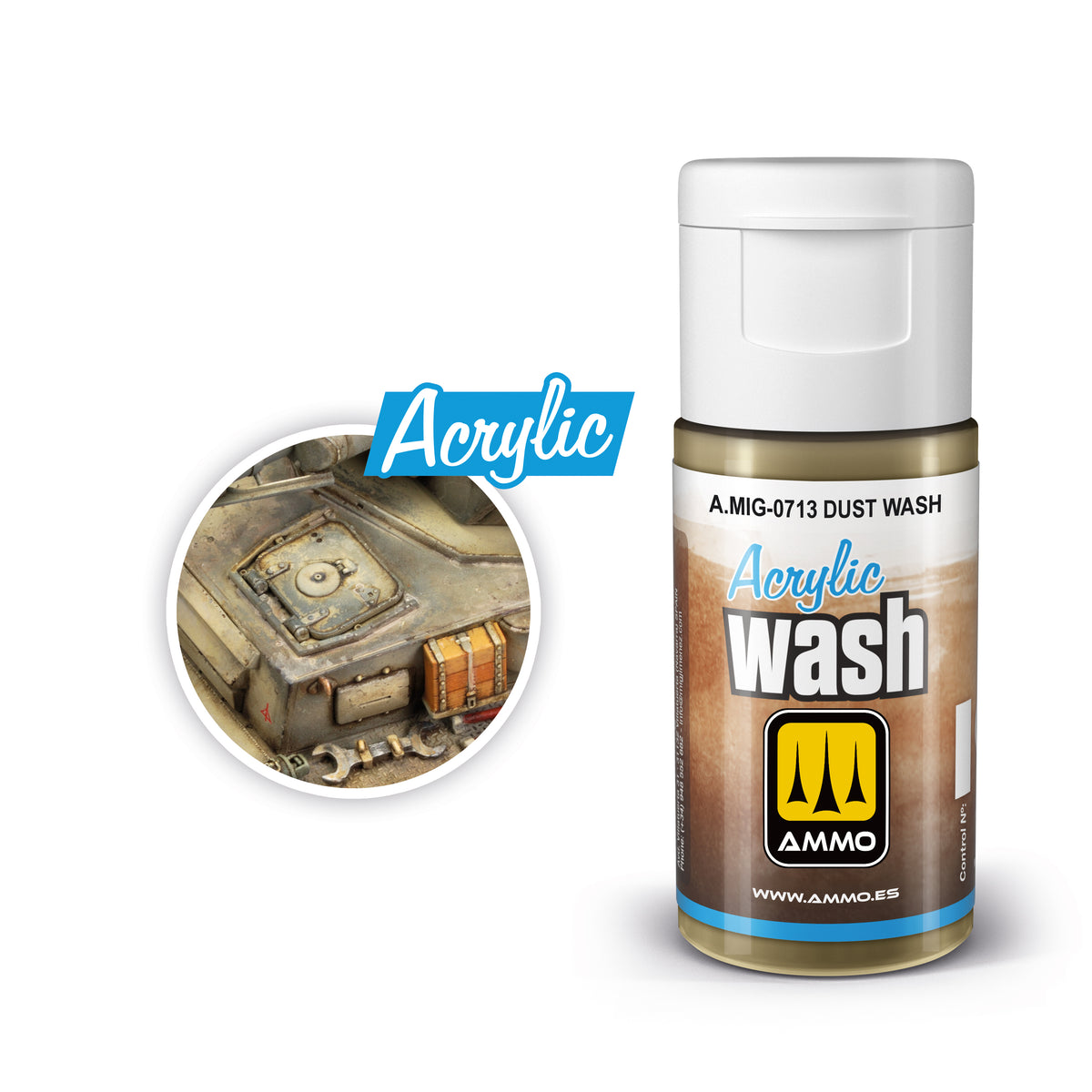 ACRYLIC WASH Dust Wash - AMMO by Mig Jimenez