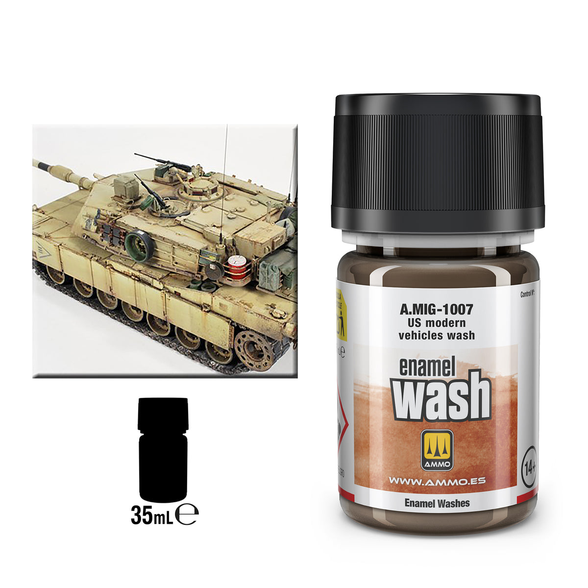US Modern Vehicles WASH - AMMO by Mig Jimenez