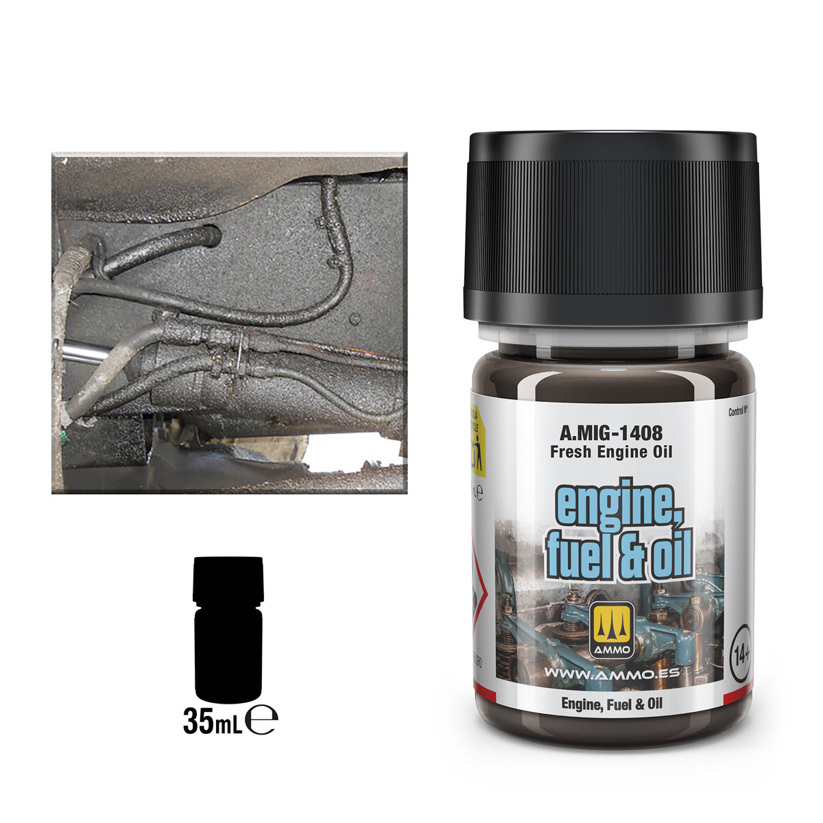 Fresh Engine Oil EFFECTS - AMMO by Mig Jimenez