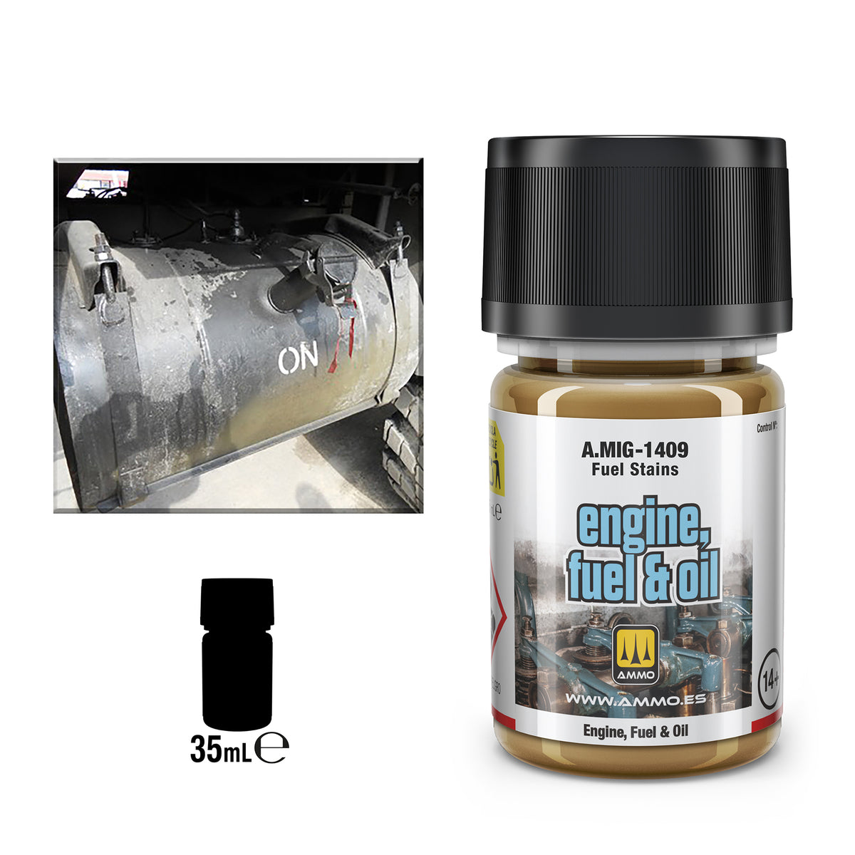 Fuel Stains EFFECTS - AMMO by Mig Jimenez
