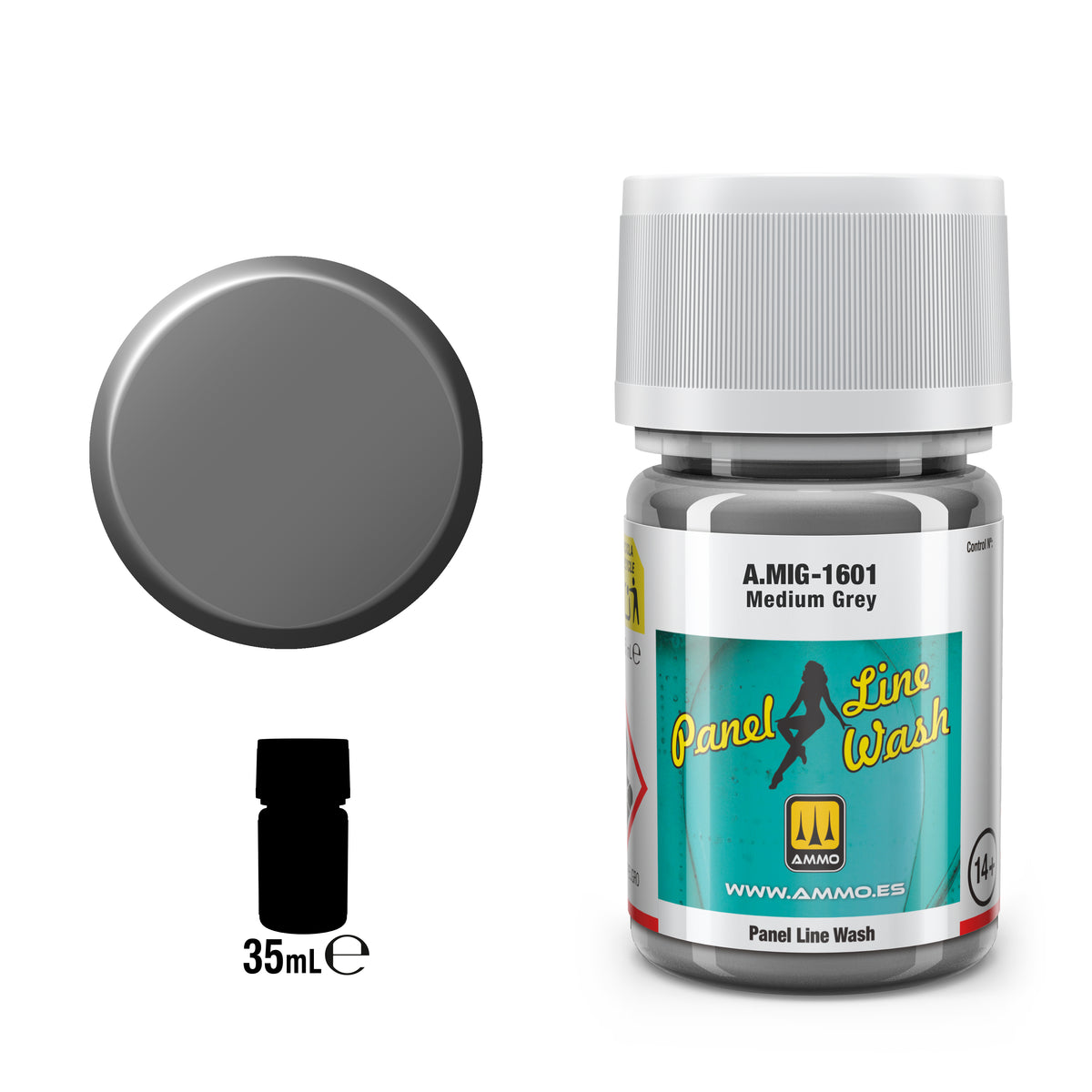 PLW Medium Grey - AMMO by Mig Jimenez