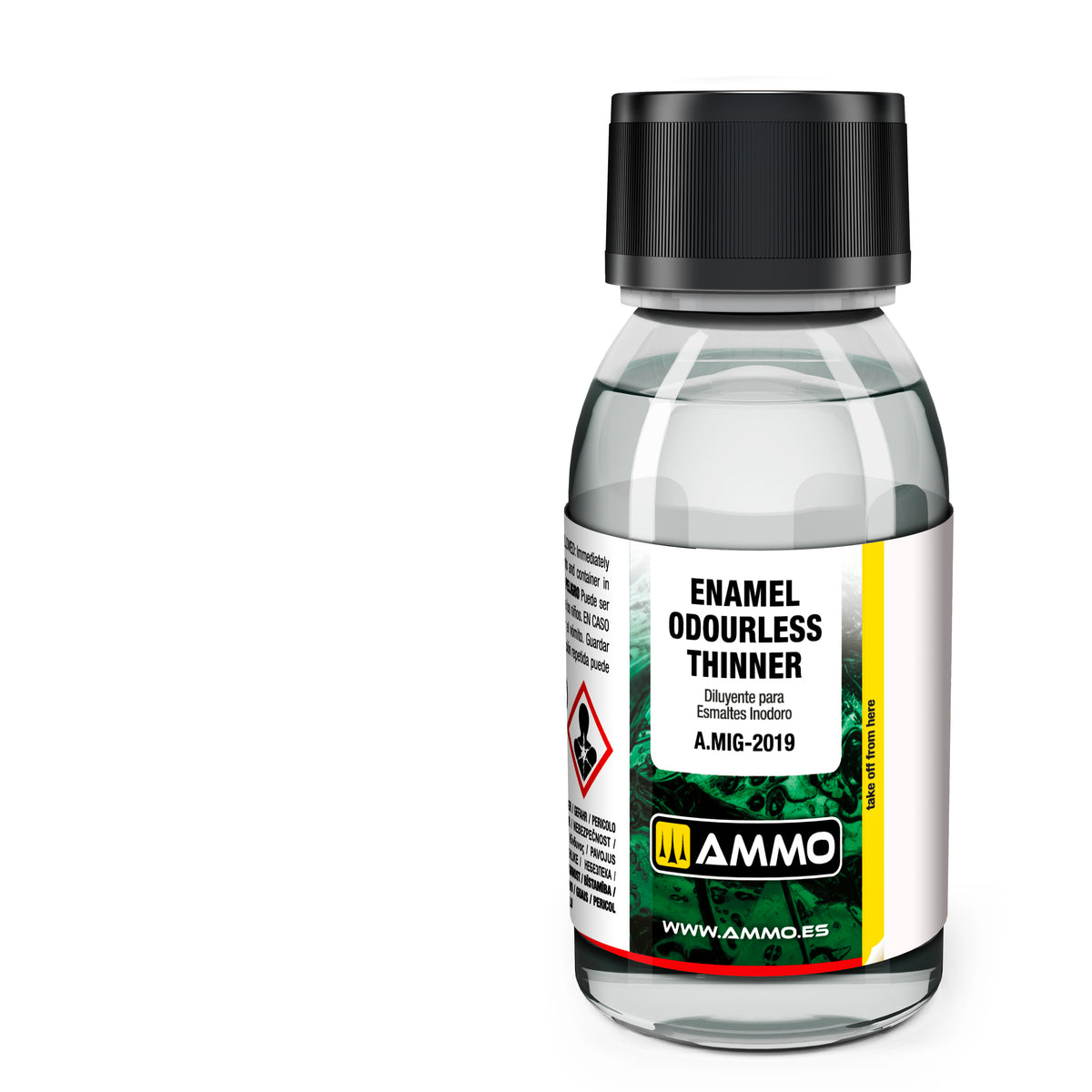 Enamel Odourless Thinner (100mL) - AMMO by Mig Jimenez