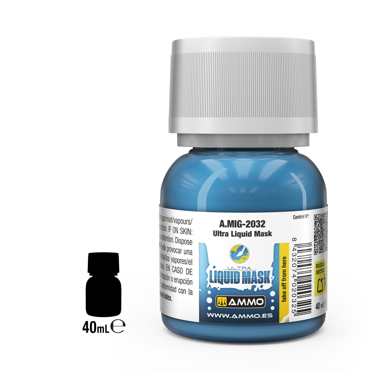 Ultra Liquid Mask (40mL) - AMMO by Mig Jimenez