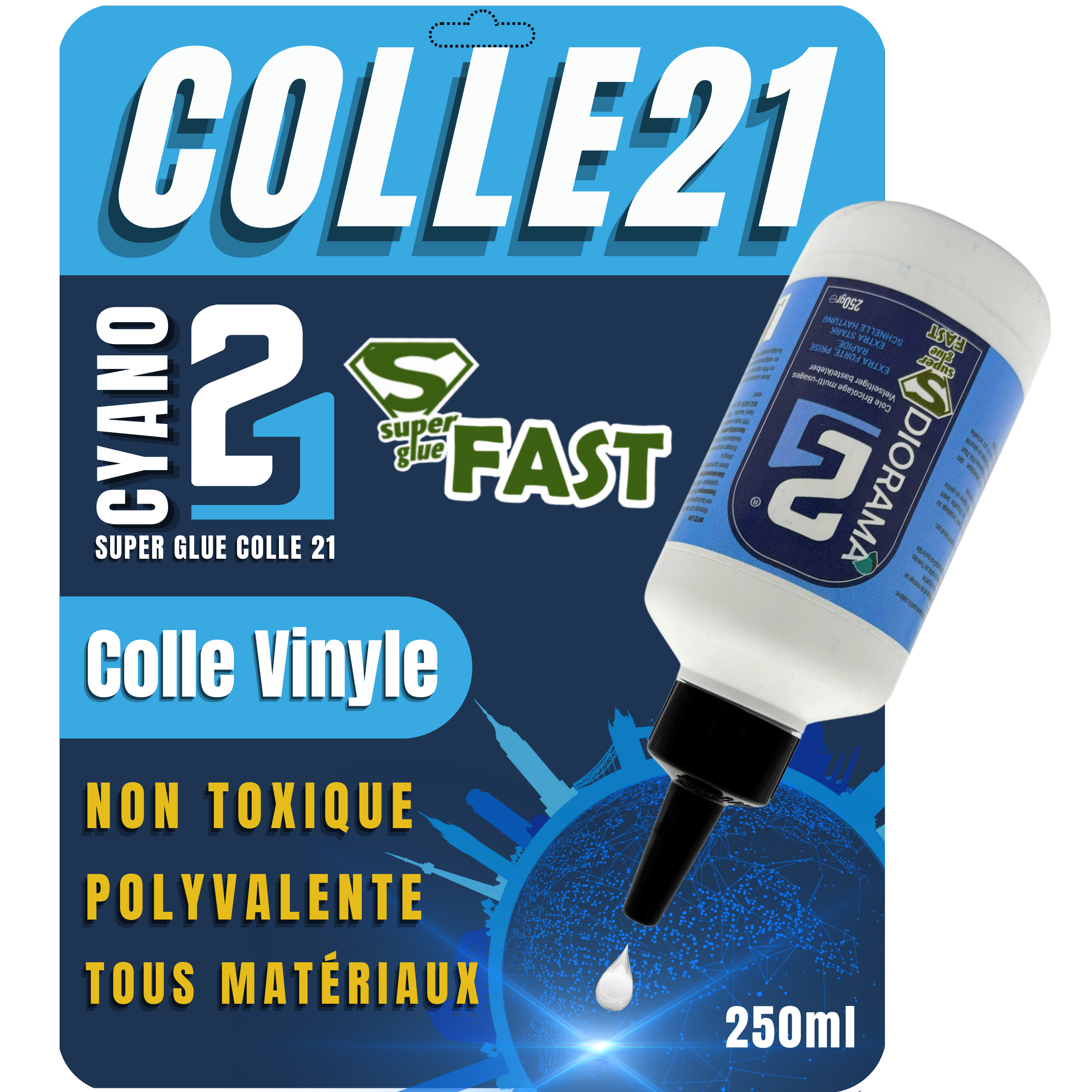 Super Glue Cyano Colle21 
