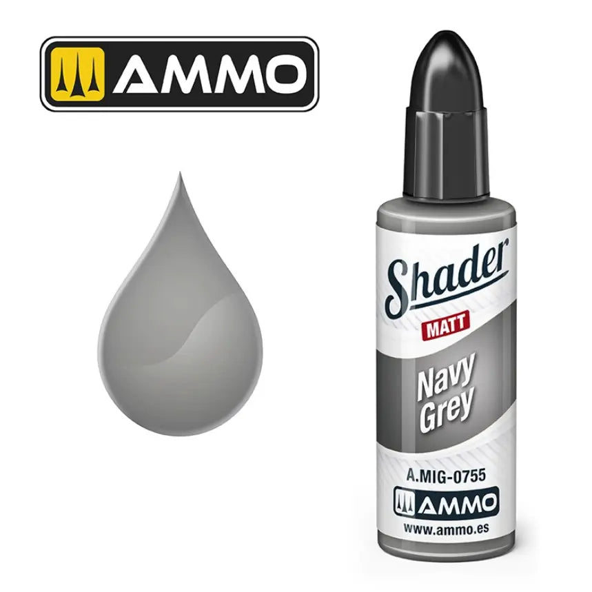 SHADER Navy Grey
