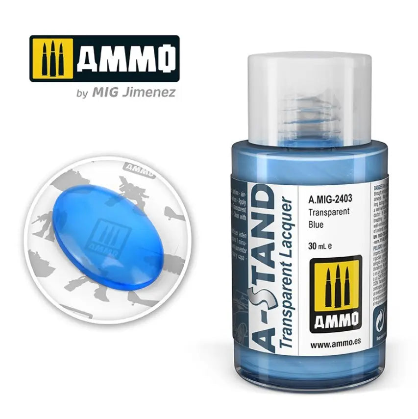 A-STAND Transparent Blue