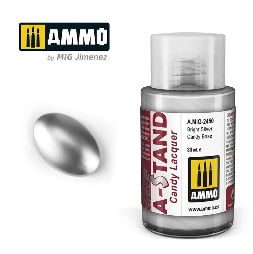 A-STAND Bright Silver Candy Base