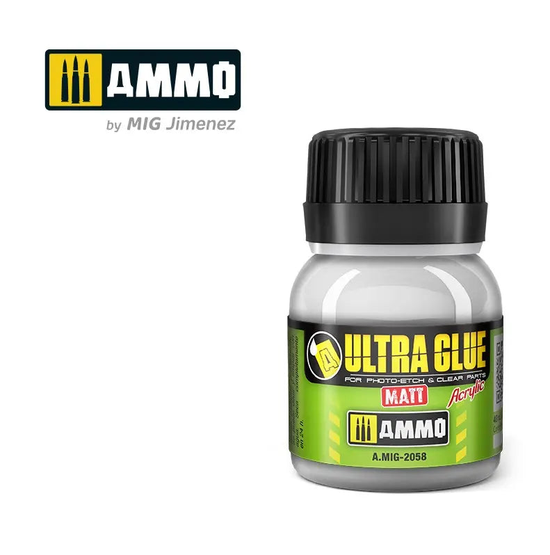 ULTRA GLUE mate para fotograbados y piezas transparentes.