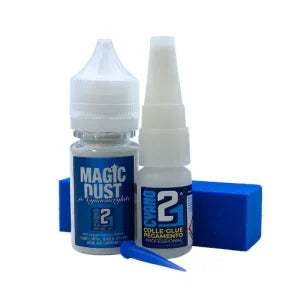 Kit Dust 21 Colle21 -10g Super Glue Cyano & Filler MagicDust21 Kit - Kit for modelism, Kit for DIY, Kit for repairs.