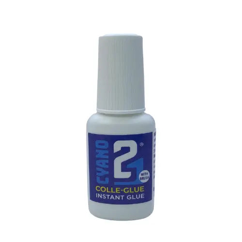 Superglue Colle21 - 8 gr with precision brush, cyanoacrylate glue, glue for model making, glue for DIY.