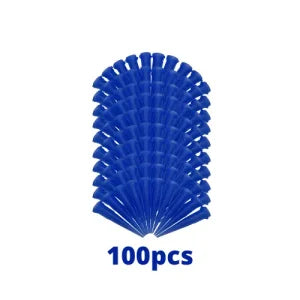 100 pajitas de polietileno de cánula de precisión con 22Ga de diámetro