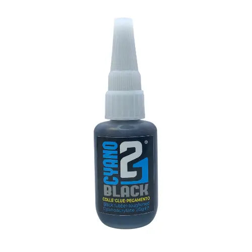 GUE SUPER GLUE 21 Black-21GR. Super colla cianoacrilato nero ideale per la modellazione e il fai -da -te.