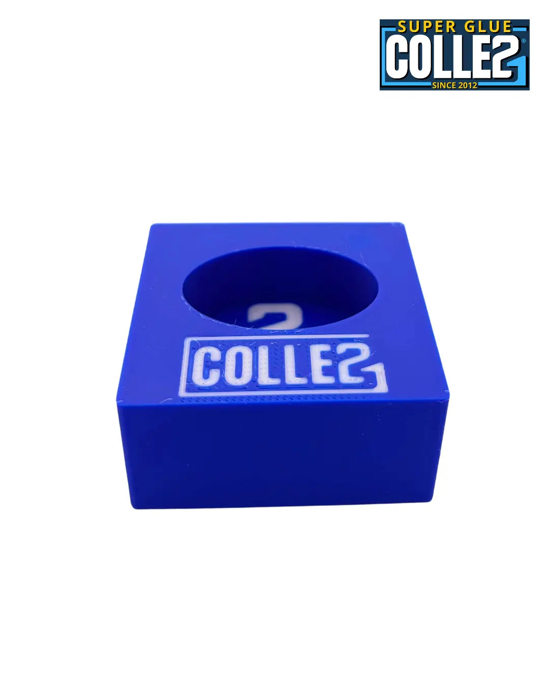 🧲 Support vide pour Colle Cyano Colle21 – Édition Bleue Super Glue Colle 21