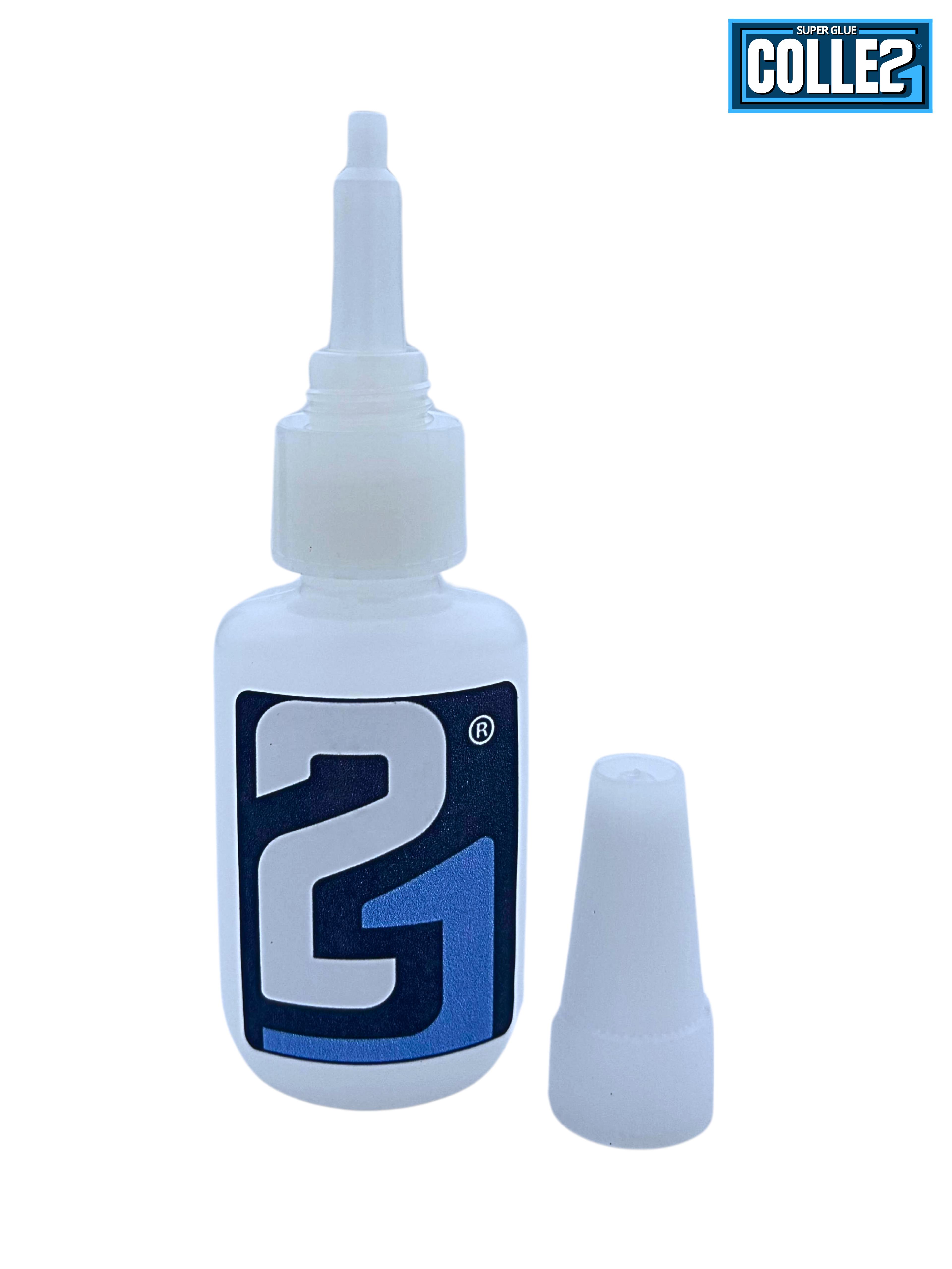 flacon vide superglue Colle21