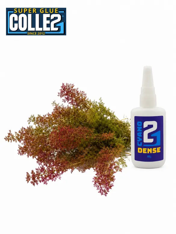 Kit Teloxis Aristata 20 × 30 cm + Super Glue Colle21 Dense 50 g – Végétation Réaliste pour Dioramas, Maquettes et Crèches 🌿