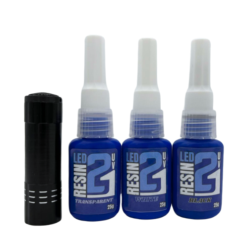TRIS Resin Glue 21 LED - 3 Resin 21 per ottenere il miglior risultato 