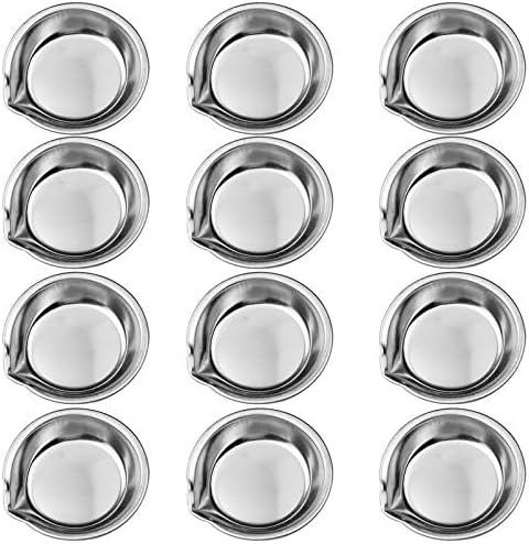 Lot de 12 coupelles de précision