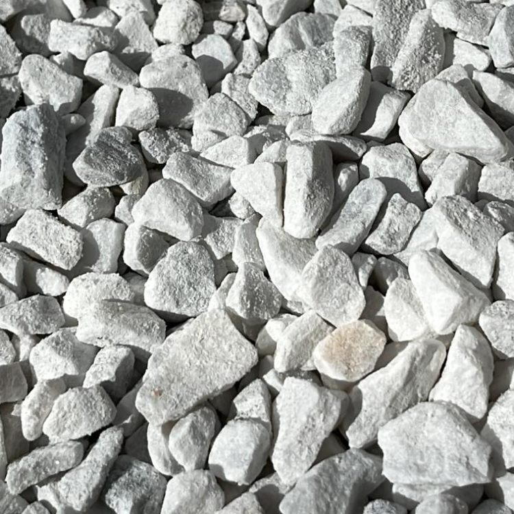 Pietra Deco Granulato Bianco Carrara - 8/12 mm, By Super Colla Colle21, Sacchetto di pietra decorativa 200 g. - Pietra decorativa per modellismo, Pietra decorativa per fai da te