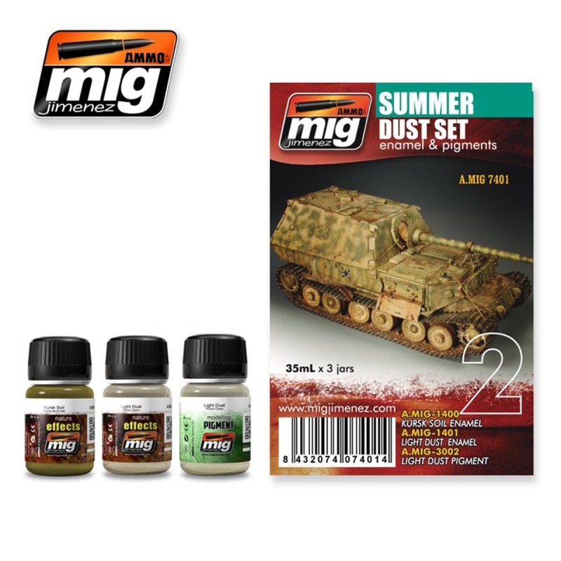 A.MIG-7401 Juego de polvo de verano