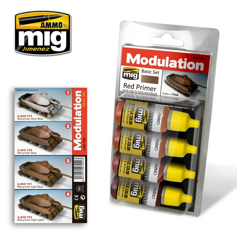 Red Primer Modulation Set A.MIG-7002