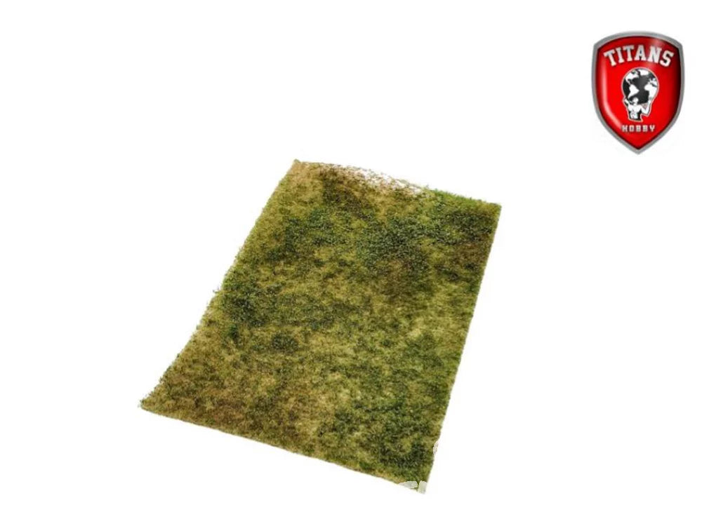 Titans Hobby végéation TTH308 Tapis d'herbe 20 x 30cm Longueur 4-8mm - Prairie fleurie type 8